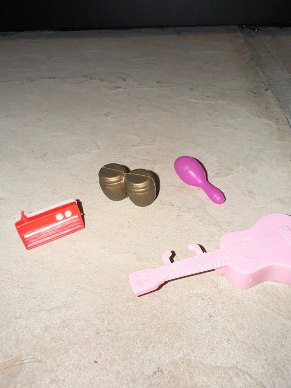 Barbie musical instruments